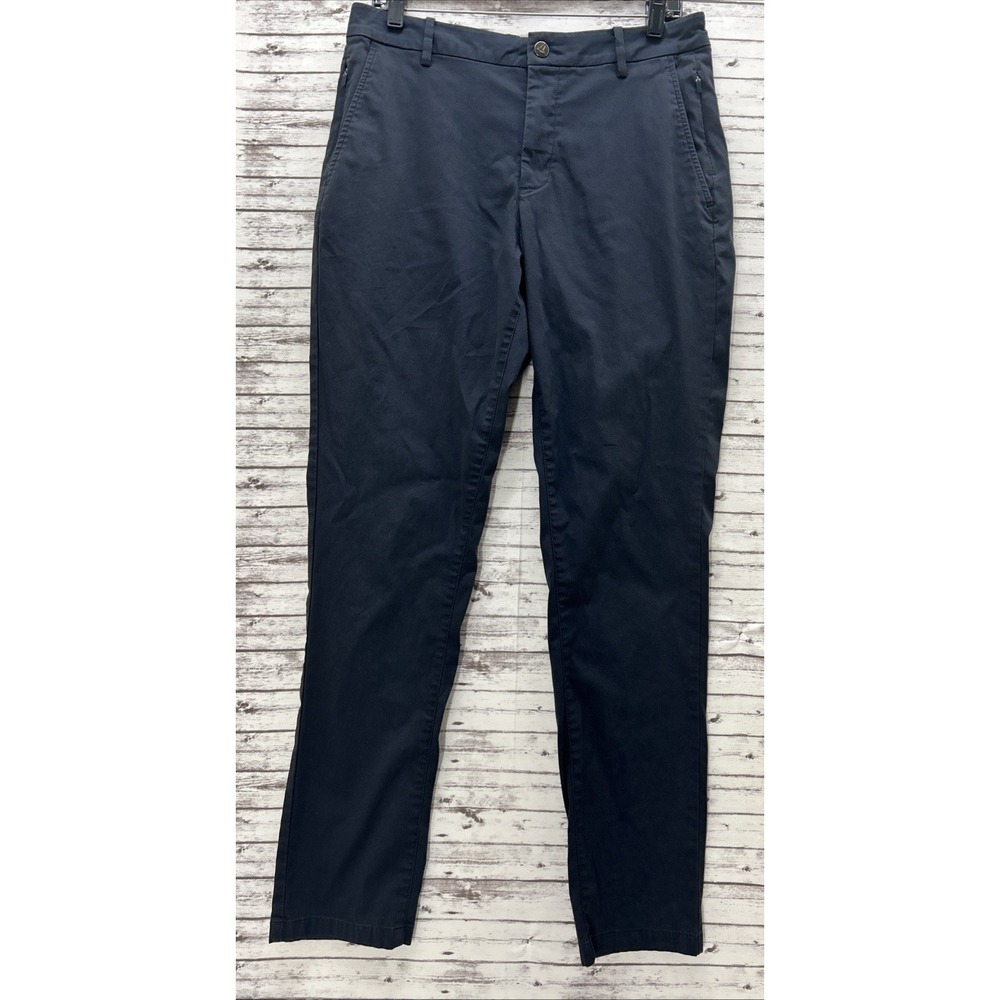 Birddogs Pants Mens 32 x 32 Blue Slim Fit Performance Golf Stretch Golf Casual